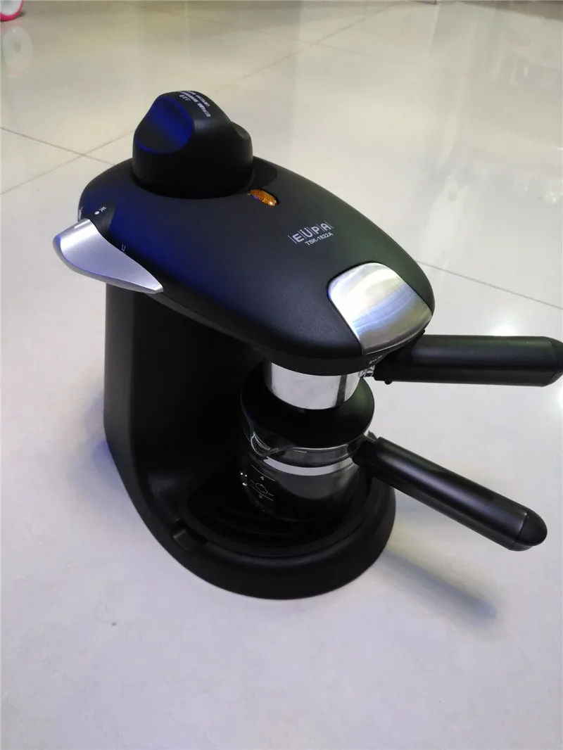 TK-184-3, 무료 배송, 커피 기계, 가정용 펌핑 세미 자동 커피 메이커 에스프레소 고압 증기 커피 기계