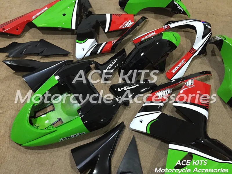 ABS мотоциклов обтекателя Для kawasaki Ninja ZX10R 2004 2005 инъекции Bodywor всевозможные цвета № 52