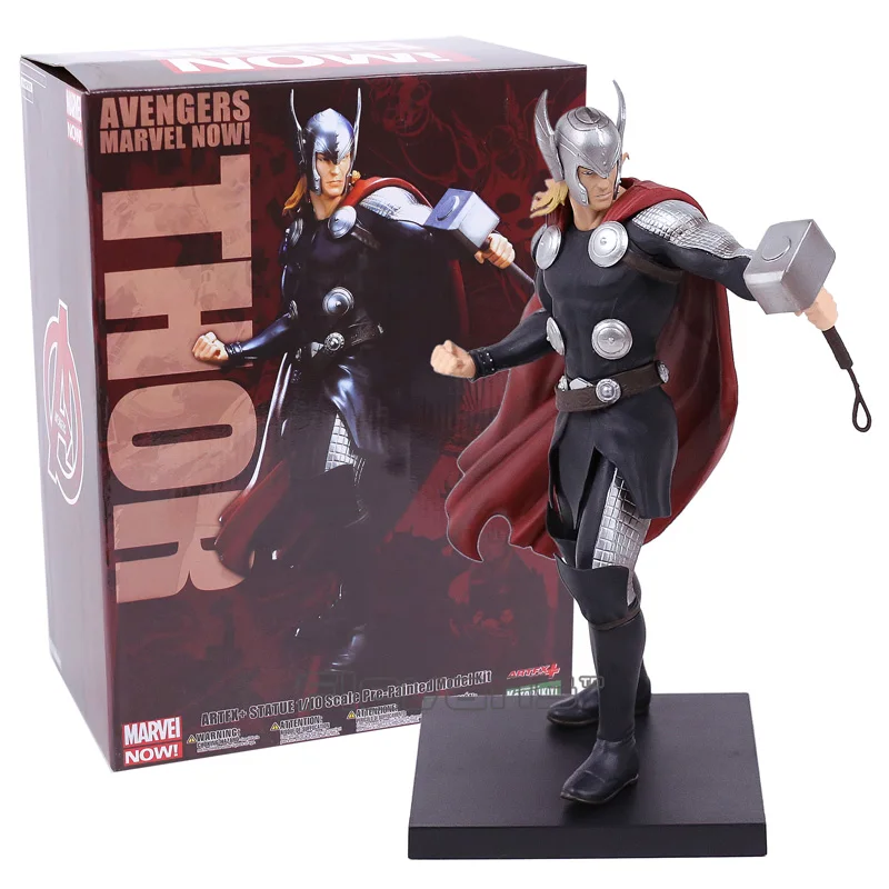 ARTFX+ Статуя Тор 1/10 масштаб предварительно окрашенная модель комплект фигурка коллекционная игрушка 21,5 см - Цвет: box