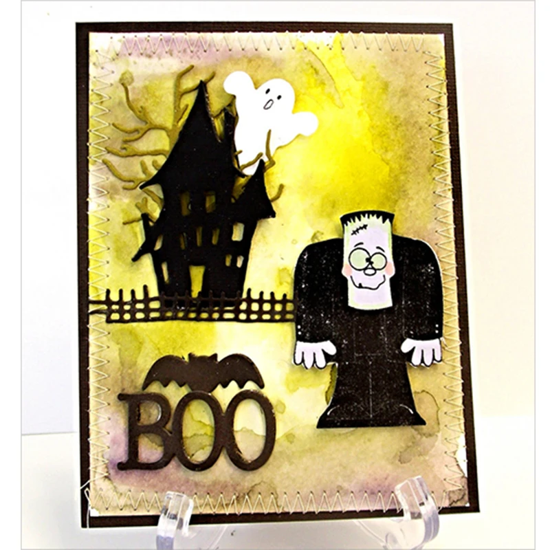 

Eeek! BOO Metal Cutting Dies New Stencils for DIY Scrapbooking DIY Paper Cards Craft Making and Craft Fun Decoration