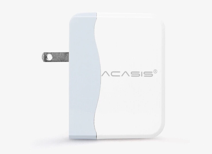 10079TW Acasis UP-04 4 порта Высокоскоростной USB 2,0 концентратор 4.6A зарядное устройство для смартфона, ПК с американской вилкой