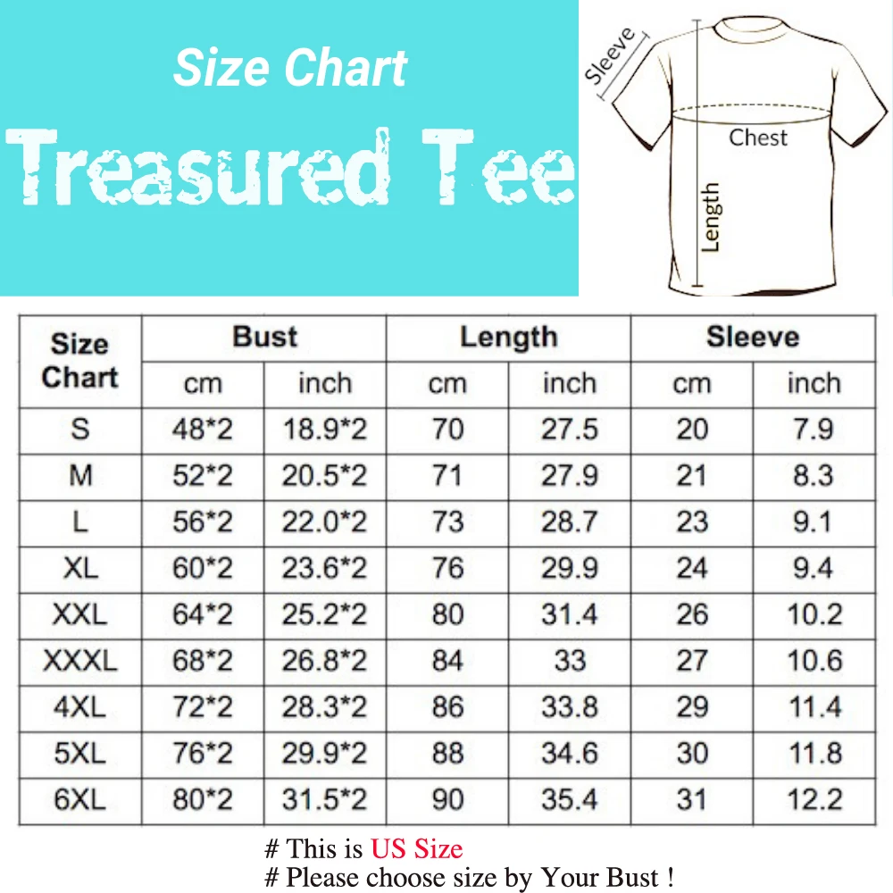 Normal T Shirt Size Chart