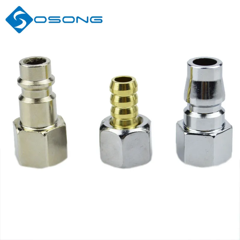 Universal 1/4 Inch Spray Gun Quick Connector Paint Gun Car Wash Blow Gun Air Gun Coupler Single