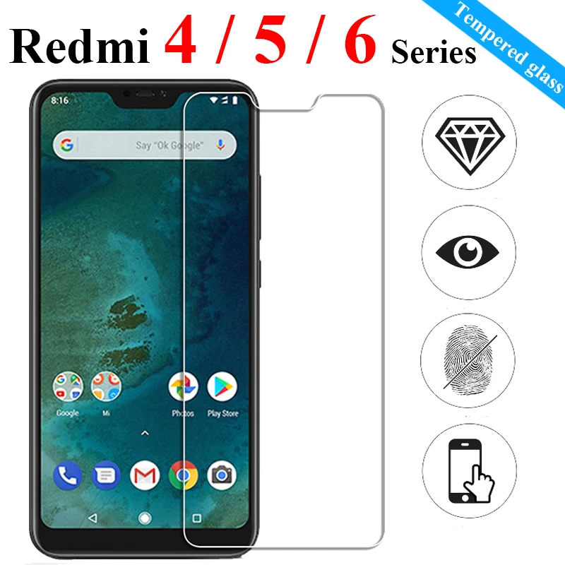 9h Tempered Glass For Xiaomi Mi 8 9 SE LITE F1 Screen Protector Film redmi GO 7 5 5PLUS 6 6PRO Safety protective film | Мобильные