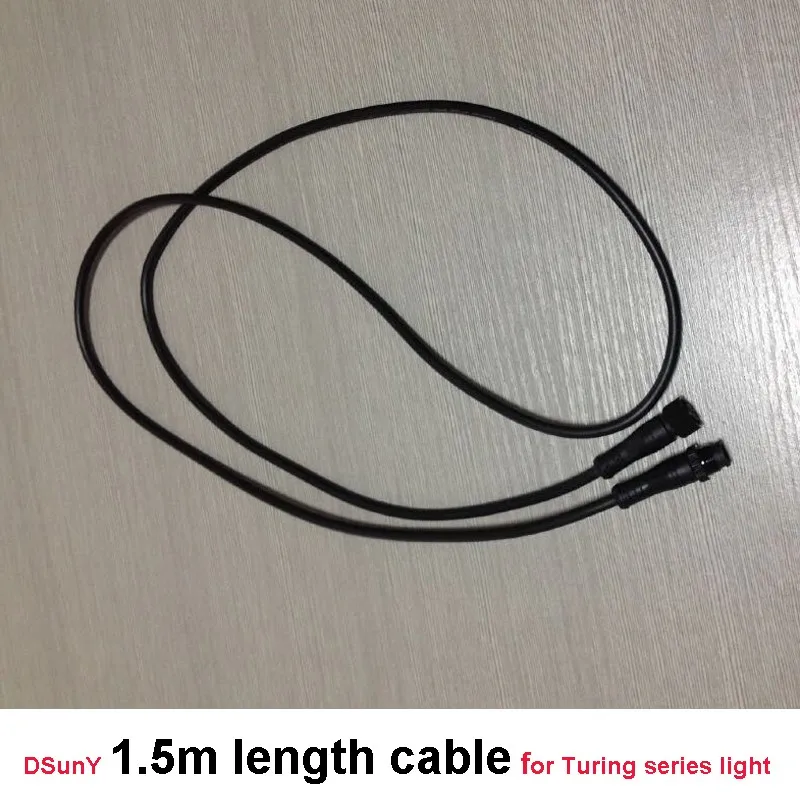 DSunY Truing-B/D 0,6 m/1,5 m/2 m& 8 pin удлинитель для питания светодиодный светильник для аквариума, соединяющий контроллер и панели