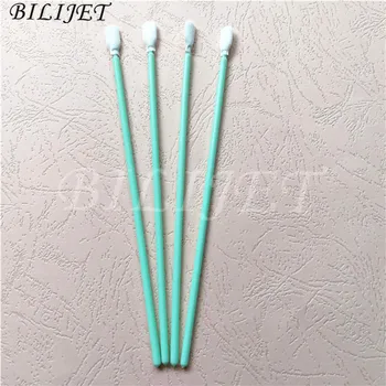 

500 pcs free shipping industrial Polyester cleaning swab dacron tip swab For Epson DX5 head compatible eco-solvent/Water ink