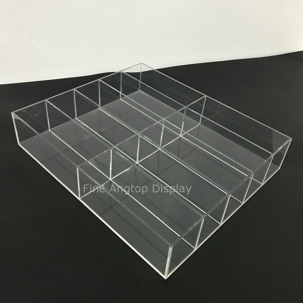 

Handmade Acrylic 10 Section Drawer Jewelry Organizer Tray