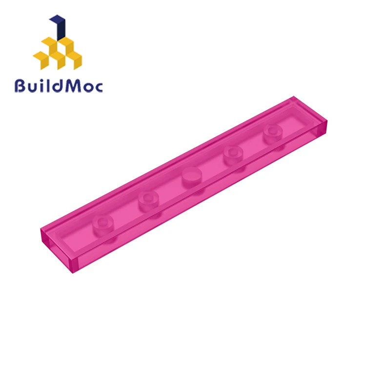 BuildMOC совместим с lego 6636 1x6 для строительных блоков части DIY enleten блок кирпичи