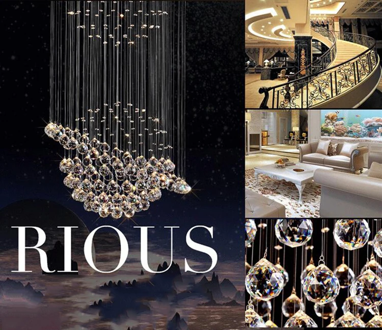 Discount jmmxiuz 2018 HOT selling New Modern K9 LED Crystal Chandelier Crystal Lamp 100% Guarantee 13