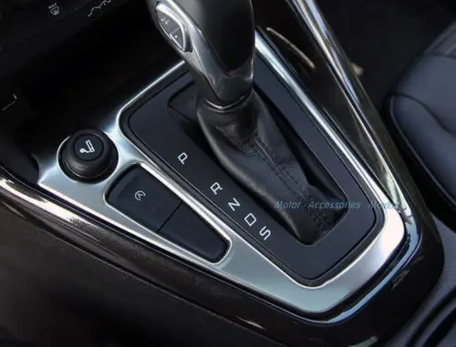 Ручка переключения передач из нержавеющей стали Накладка для Ford Focus 2015 2016 2017