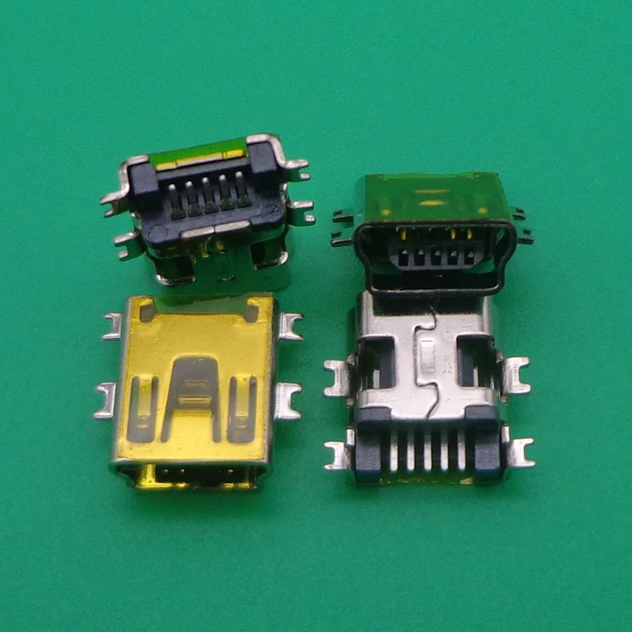 2-50pcs Mini USB connector jack B type 5pin SMT sink 1.7 socket female 2.0 for ZTE | Обустройство дома