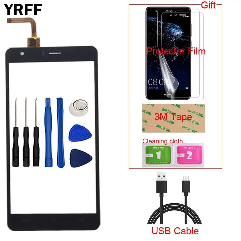 Гибкий сенсорный экран YRFF для телефона BQ 5503 красивый 2 дигитайзер панель стекло