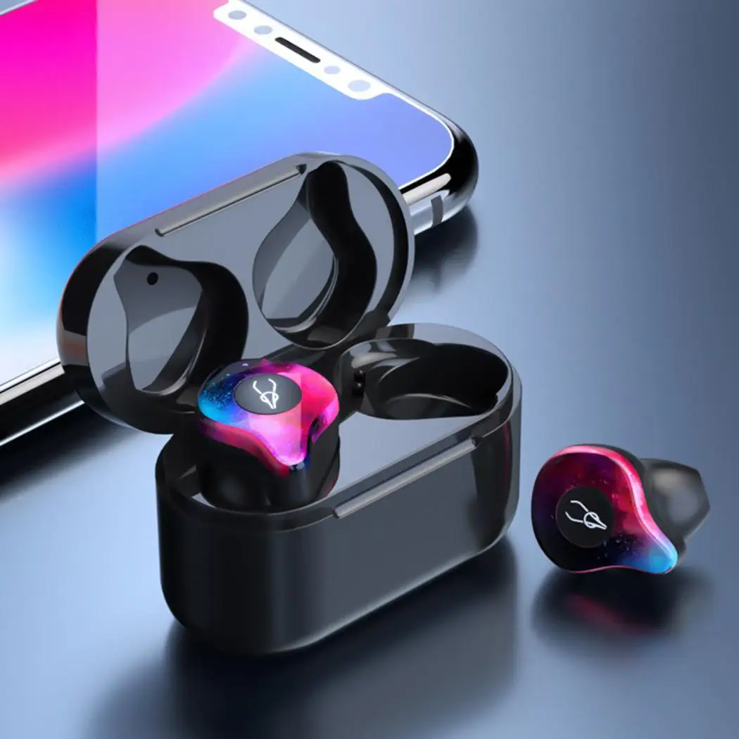 

Wireless Bluetooth Earphones Charging Box For IOS Android In-ear About 10 Hours Stereo Headset X12 Earphone for Phones
