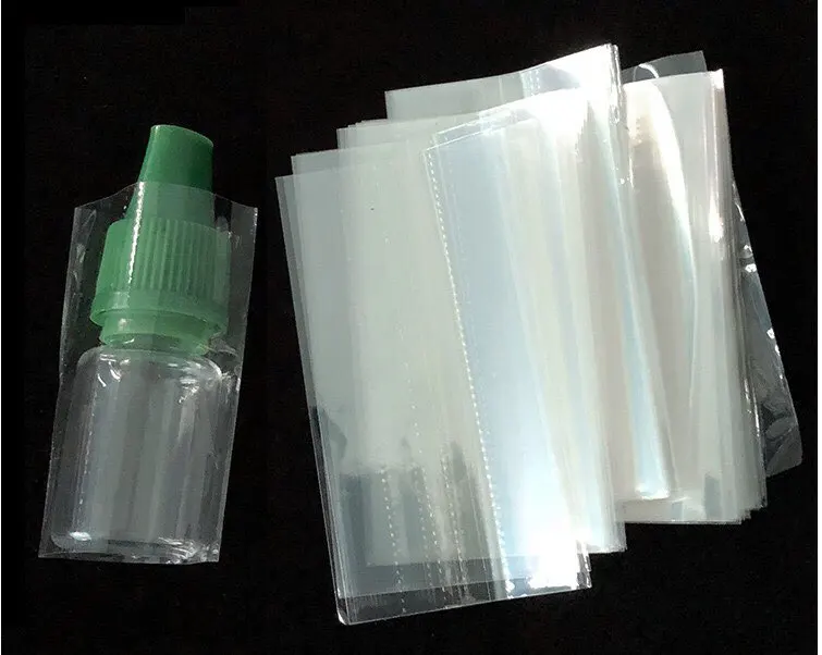 100Pcs Clear Pvc Heat Shrink Wrap Bag Film Seal Packing Gift Bags 3Sizes U OX 