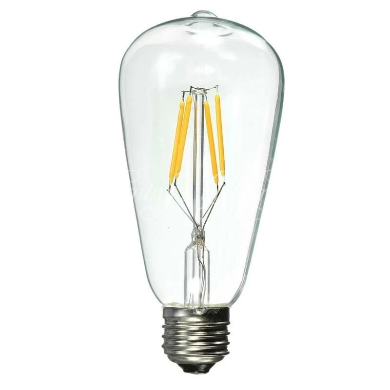 Ретро светодиодный скандинавский Лофт Промышленный регулируемый длинный поворотный кронштейн настенный светильник винтажная лампа Эдисона Wandlamp огни Lampen бра - Цвет абажура: ST64 LED BULB
