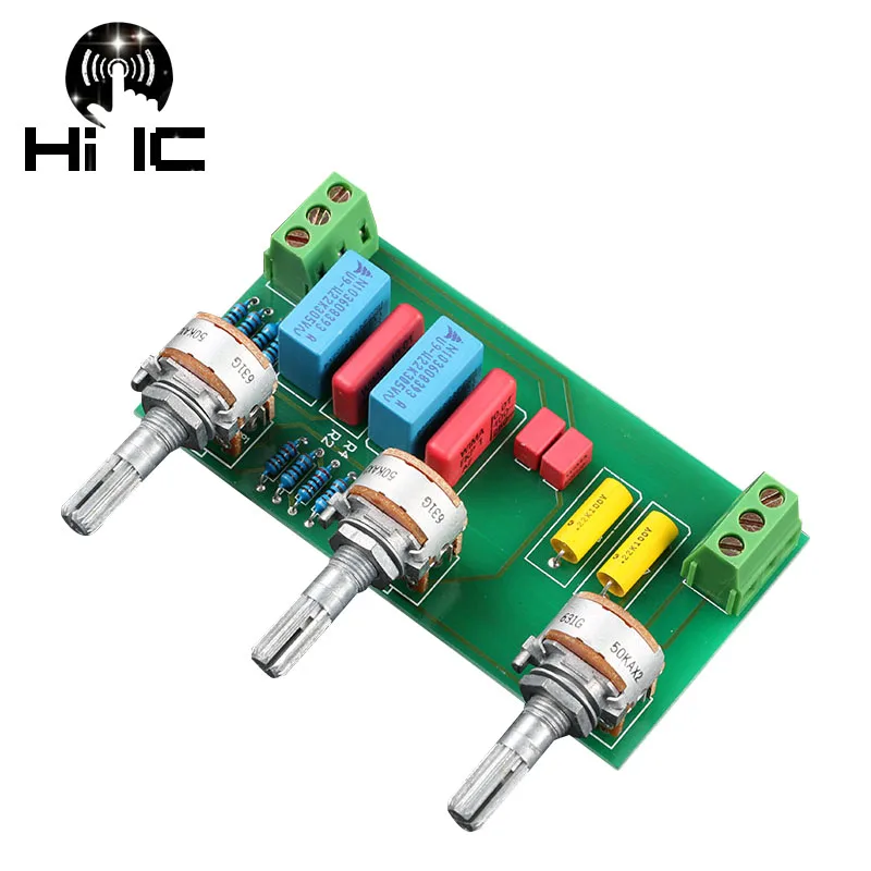 

Olive HIFI Passive Tone Board Power Amplifier Board Front Stage Mixer AttenuationType Passive Adjustment Tone Board