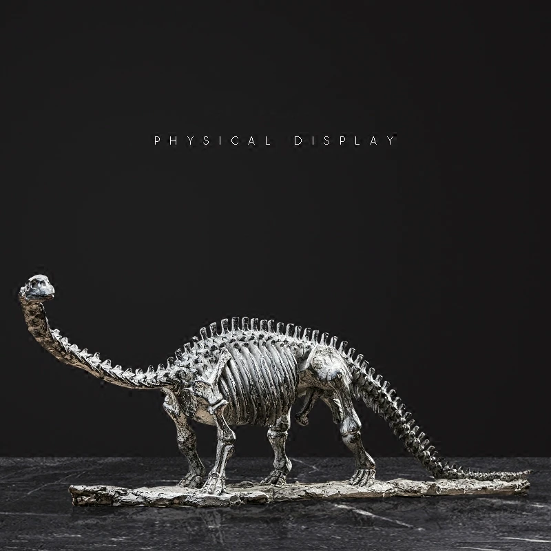 

63*17*9CM Artificial Dinosaur Fossil Desk Decoration Teaching Souvenir Gifts for Children Living Room Decoration Ornaments