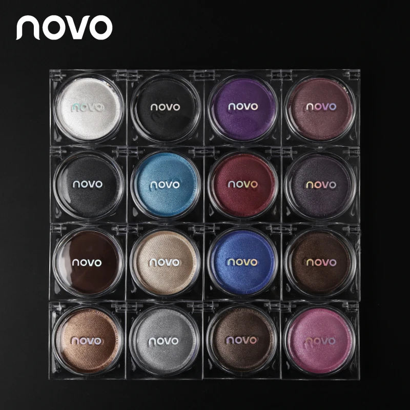 

Novo Waterproof Professional Nude Eyeshadow Palette Makeup Shimmer Eye Shadow Glitter Eye Make Up Cosmetics Set