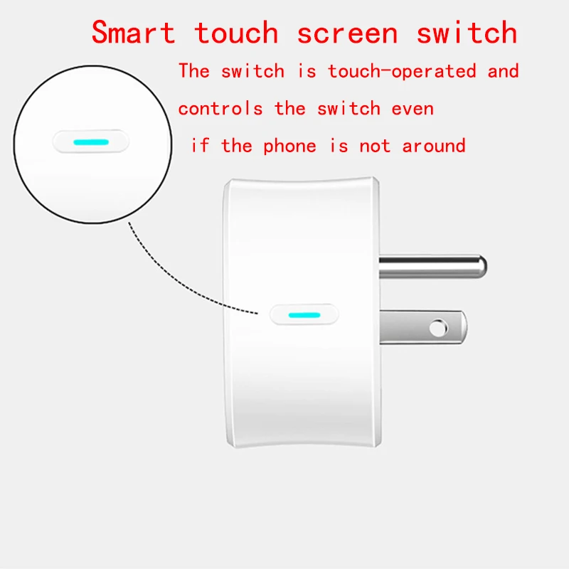 Wi Fi умная розетка мощность мониторы голос дистанционное управление домашней автоматизации Plug работать с Google дома Alexa Ifttt США Plug