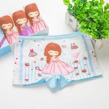 

MANNY 4pcs/set Cotton Boxer Briefs Girls Underwear Princess Children Kids Baby Panties Wholesale Our Logistics Is Faster