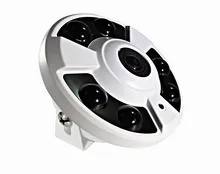 Безопасности HD CMOS 960 P 1,3-мегапиксельной камерой 12 В 2A 360 град. Fisheye панорамный ip-cctv купол камеры системы с 1.2 мм объектив