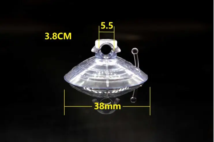 38 мм 10 шт. прозрачные присоски на присосках Кнопка высокого класса Грибная головка присоски чашки Прозрачные Свадебные