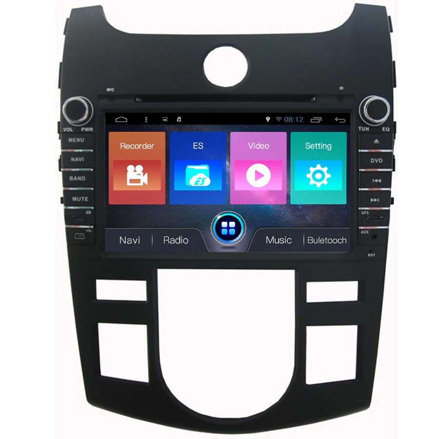 

Navirider Android 7.1 car radio tape recorder quad Core 2GB RAM 32GB rom for kia forte cerato 2012 popular head units multimedia
