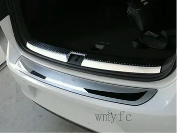 

Rear Bumper Protector Tail Tailgate Trunk Guard Sill Plate Scuff Trim Cover For Golf 7 MK7 2014 2015 2016 2017