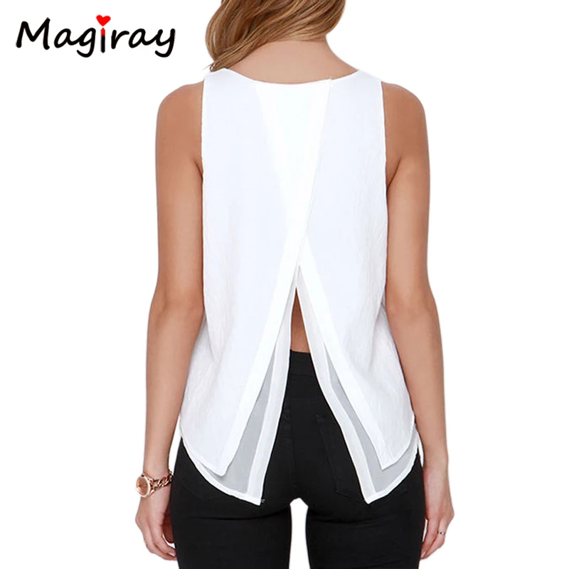Индивидуальная белая шифоновая блузка женские топы Blusas Feminina лето 2020 двухслойная