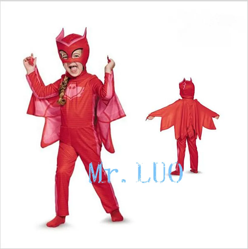 Hot Sale Anime PJ Cosplay Costume for Kids Boy Girl Prty Dress Masks Role play Mask