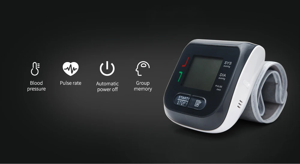 Медицинский Пульсоксиметр для пальцев и монитор артериального давления для запястья, тонометр, тонометр, сфигмоманометр, семейный уход за здоровьем