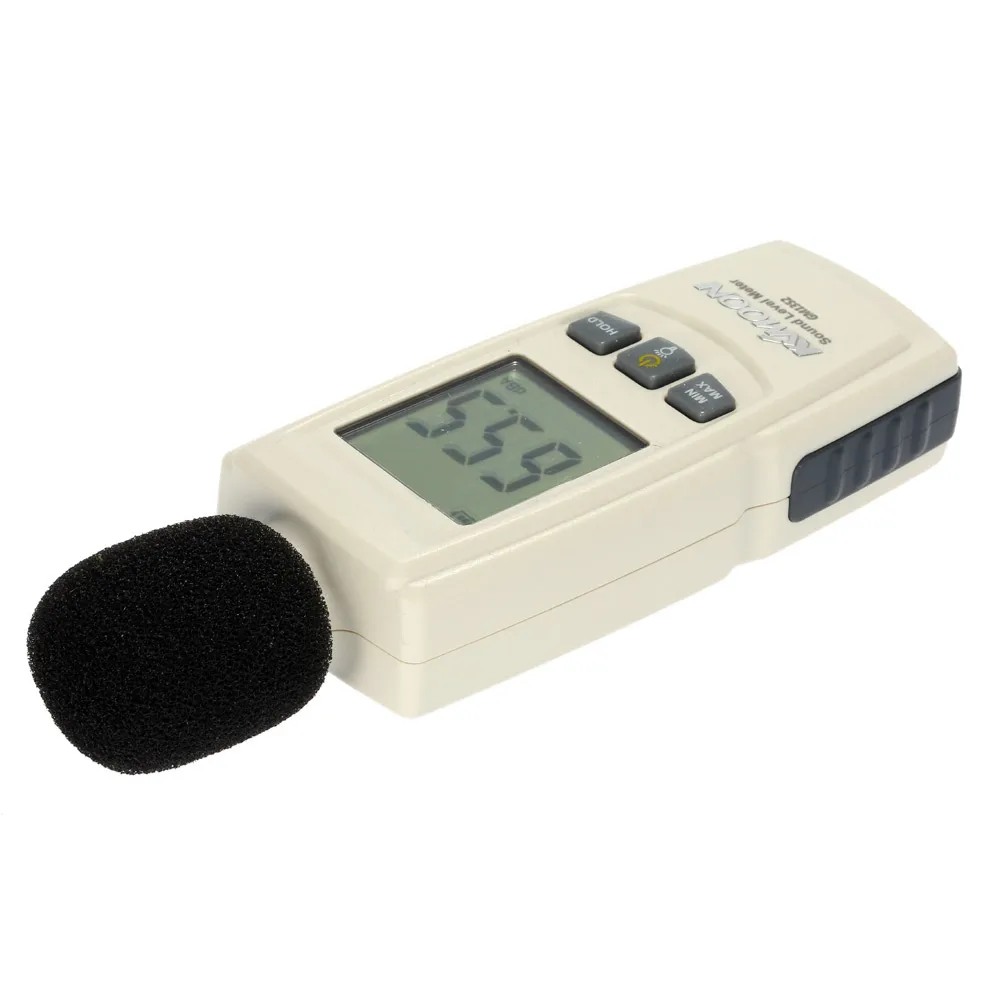 KKmoon lcd цифровой измеритель уровня звука измеритель шума измерительный прибор децибел контрольный тестер 30-130dB