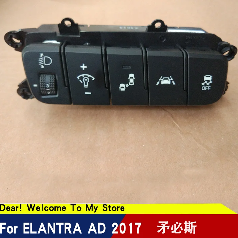 for hyundai elantra AD 2017 SWITCH ASSY SIDE CRASH PAD 93700F2110 Blind