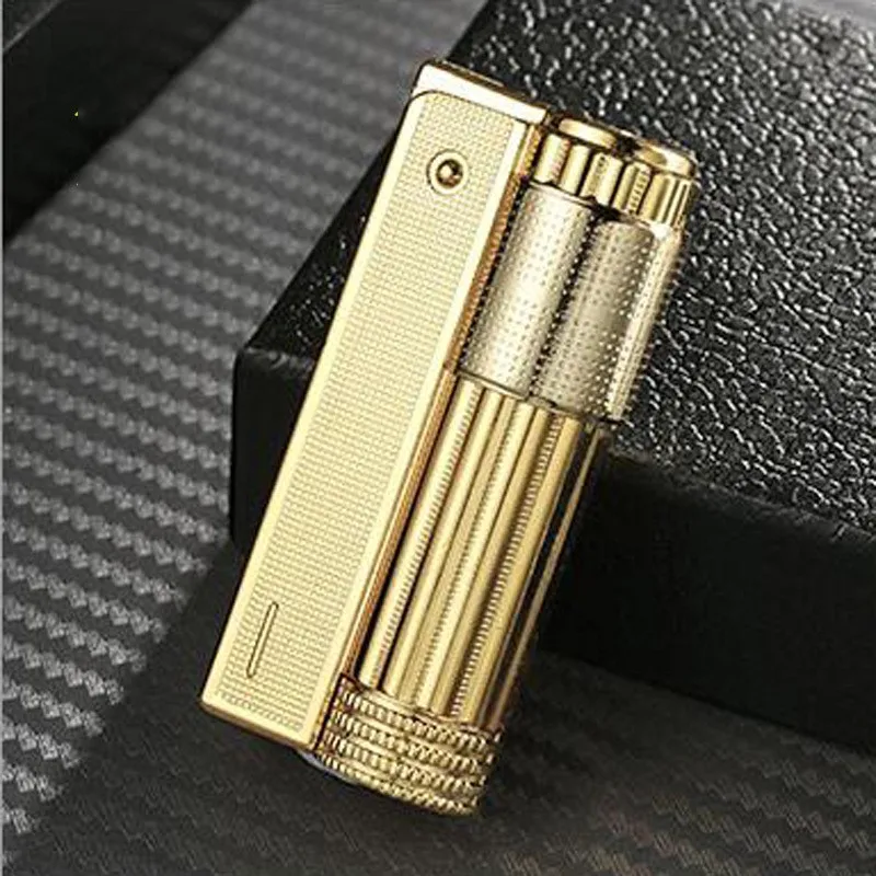 

Copper Lighter Gasoline Kerosene Cigarette Lighters Oil Petrol Refillable Lighters Windproof Vintage Retro Windproof Lighter