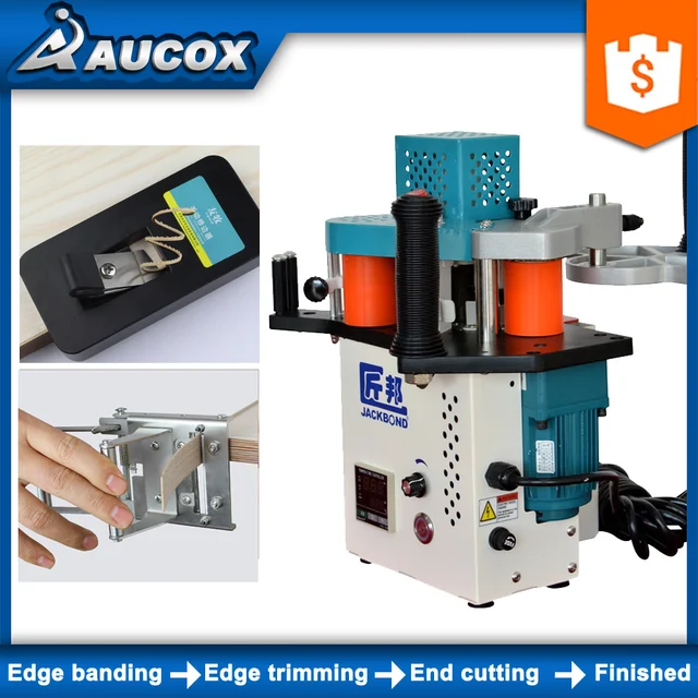 Jbt90 Tragbare Holzbearbeitung Maschine Pvc Rand Banding Maschine