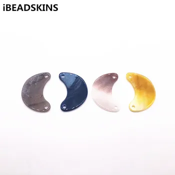 

New arrival! 40x27mm 50pcs Acrylic moon-shape charm for earrings accessories/Earring parts Earring handmade jewelry DIY making