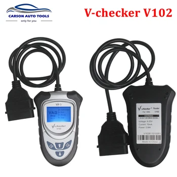 

Hot selling v-checker v checker vchecker v102 diagnostic tool VAG PRO Code Reader Without CAN BUS DHL Free