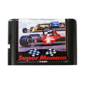 

Super Monaco GP 16 bit MD Game Card For Sega Mega Drive For SEGA Genesis