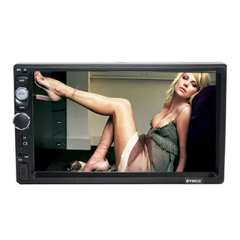 

BYNCG Autoradio 2 Din Car Radio Double MP5 Player Touch Screen Panel FM USB AUX Bluetooth with Rear View Camera 13 Model Choose