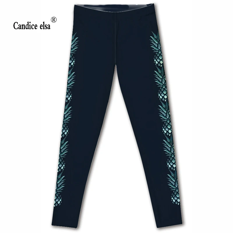 CANDICE ELSA leggings women elastic fitness legging
