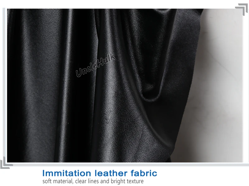 Batman-Cloak-Big-Black-Cape-Model-B-Immitation-Leather-Fabric-UncleHulk-22
