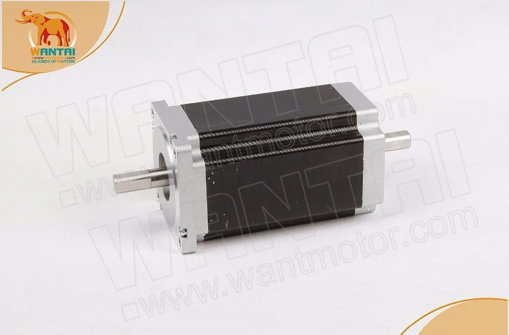 

DUAL SHAFT OF NEMA34 MOTOR 1600OZ-IN CNC CUTTING