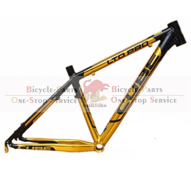Cheap KUBI LTD PRO ultra-light Aluminum alloy Mountain bike frame/bicycle frame/mtb bike frame 16/18 inch 1500g Gold color