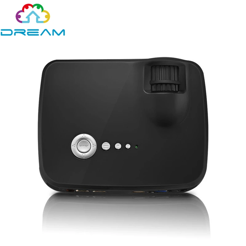 

GP70 projector 3D mini Projector 800 Lumens Support 800 x 480 Analog TV LED Projector Full HD 1080P 3D Projector Better UC40
