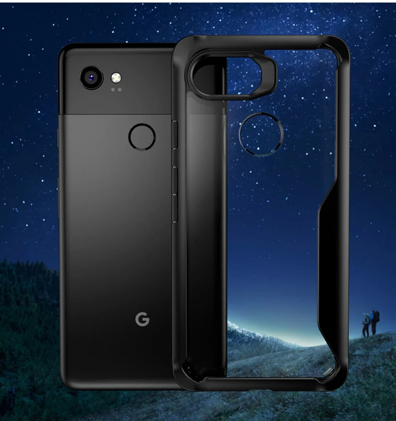 BEXFLOVE чехол для Google Pixel 2XL чехол для Google Pixel 2 Чехол прозрачный гибридный мягкий красный чехол для Pixel 2 XL 2XL чехол