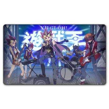 

(#93 YGO Playmat) Free Gift Bag 14x24 Inches YU-GI-OH Girl Play Mat Board Games Playmat Card Games MGT Table Pad Party