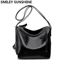 SMILEY SUNSHINE Хобо натуральная кожа сумки на плечо женские сумки новое поступление Роскошные модные женские большие сумки через плечо женские