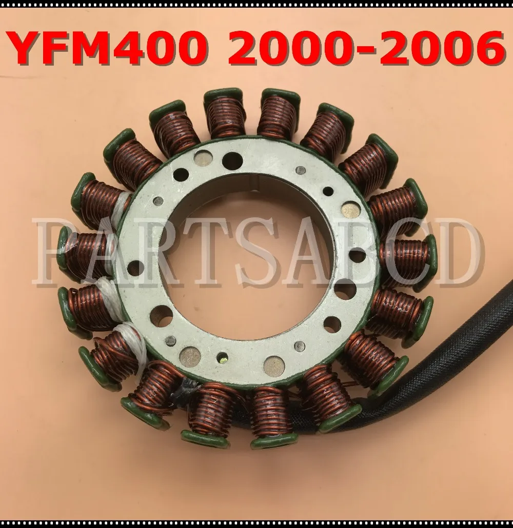 Магнитный статор PARTSABCD для Yamaha ATV генератор KODIAK 400 YFM400 2000 2006|magneto stator|for atvatv stators |