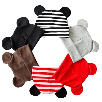 

Mouse Ears Cute Baby Beanie Fashion Cotton Toddler Hat Baby Boys Girls Cartoon Beanie Spring Autumn 6-18 M Baby Boys Clothing