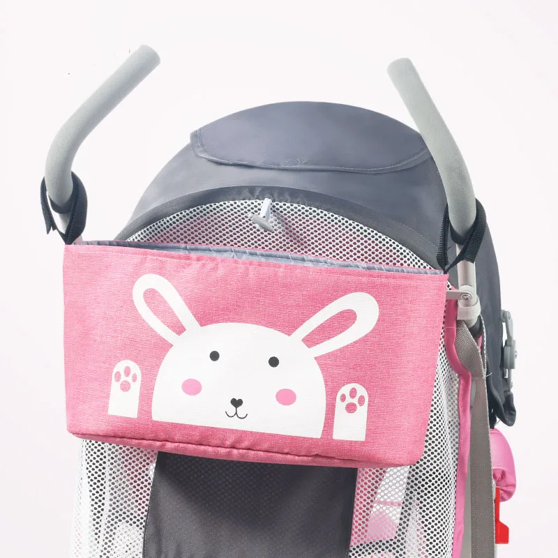  Baby Stroller Bag Nappy Diaper Mummy Bag Hanging Basket Storage Organizer Baby Travel Feeding Bottl